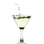 zielone · płynnych · martini · glass · pić · koktajl - zdjęcia stock © gemenacom