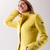 effettivo · donna · giallo · cappotto · sorridere · bella - foto d'archivio © Giulio_Fornasar