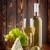 Weißwein · Trauben · Blauschimmelkäse · Holz · Wein · Glas - stock foto © Givaga