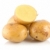Four potatoes isolated stock photo © Givaga