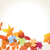 colorido · hojas · de · otoño · ilustración · vector · cute · dibujado · a · mano - foto stock © glyph