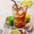 freddo · tè · cocktail · ghiaccio · paglia · sabbia - foto d'archivio © grafvision