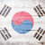 bandiera · Corea · del · Sud · verniciato · legno - foto d'archivio © grafvision