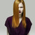 złoty · włosy · elegancki · kobieta · fioletowy - zdjęcia stock © gromovataya