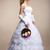Hochzeit · Stil · Braut · tragen · weißen · Kleid · Handschuhe - stock foto © gromovataya