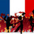 Francja · sportu · fan · tłum · banderą · wektora - zdjęcia stock © gubh83