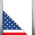EUA · país · bandeira · página · assinar · cartão - foto stock © gubh83