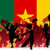 Kamerun · sportu · fan · tłum · banderą · wektora - zdjęcia stock © gubh83