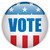 Estados · Unidos · eleição · votar · botão · vetor · azul - foto stock © gubh83