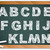 Chalk Alphabet on Blackboard stock photo © gubh83