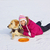 Girl posing with her dog stock photo © Harlekino