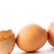 Broken egg isolated placed  stock photo © hin255