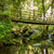 Holz · Brücke · Wasserfall · Portugal · schönen · Langzeitbelichtung - stock foto © homydesign