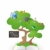wiedzy · drzewo · książki · trawy · jabłko · farbują - zdjęcia stock © huhulin
