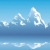 Schnee · Berg · Reflexion · See · Himmel · blau - stock foto © huhulin