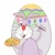 easter rabbit painting the egg  stock photo © huhulin