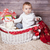 Baby boy Christmas portrait stock photo © igabriela
