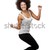 幸せ · 女性 · アフリカ系アメリカ人 · 孤立した · 白 · 少女 - ストックフォト © iko
