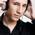 слушать · музыку · портрет · молодым · человеком · прослушивании · наушники - Сток-фото © iko