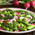 grünen · Spargel · Rettich · Salat · frischen · serviert - stock foto © ildi