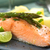 Baked Salmon with Asparagus stock photo © ildi