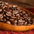 Coffee Beans on Wooden Plate stock photo © ildi