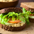 vegan · teljes · kiőrlésű · szendvics · zeller · levelek · paradicsom - stock fotó © ildi