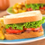 BLT Sandwich with French Fries stock photo © ildi