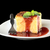 Baked Rice Pudding with Strawberry Sauce stock photo © ildi