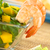 Shrimps with Watercress Salad stock photo © ildi