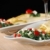 spenót · paradicsomok · sajt · kettő · tányérok · vékony - stock fotó © ildi