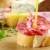 baguette · salami · tranches · plastique · brochette · autre - photo stock © ildi