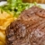 lédús · steak · marhahús · hús · paradicsom · sültkrumpli - stock fotó © ilolab