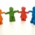 Colorful clay people - unity in diversity concept stock photo © ilona75