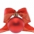 Rood · christmas · decoraties · lint · witte · viering - stockfoto © ilona75