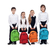 Group of happy kids with schoolbags - back to school concept stock photo © ilona75