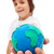 The world in my hand - young boy holding earth globe stock photo © ilona75