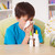Young boy blowing nose with nazal sprays and other medication in stock photo © ilona75