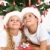 uśmiechnięty · dzieci · christmas · odznaczony · drzewo · dziewczyna - zdjęcia stock © ilona75