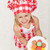felice · piccolo · chef · piatto · colorato · cookies - foto d'archivio © ilona75