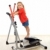 Little girl standing on top of elliptical trainer stock photo © ilona75