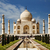 Tourists at a mausoleum, Taj Mahal, Agra, Uttar Pradesh, India stock photo © imagedb