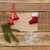 Noël · décoration · bois · mur · bois · vintage - photo stock © inxti