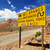 jelzőtábla · hegyek · figyelmeztetés · meredek · Utah · tájkép - stock fotó © iofoto