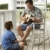 Father and Son on Porch stock photo © iofoto