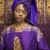 Young African American Woman Praying and Wearing Traditional African Dress stock photo © iofoto