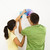 Couple choosing home color. stock photo © iofoto
