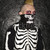 punk · schelet · costum · caucazian · masculin - imagine de stoc © iofoto