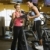 Woman with fitness trainer. stock photo © iofoto