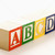 alfabet · blokken · rij · omhoog · brief · speelgoed - stockfoto © iofoto